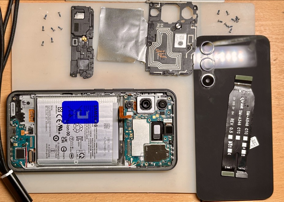 Samsung A54 5G – LCD-csere